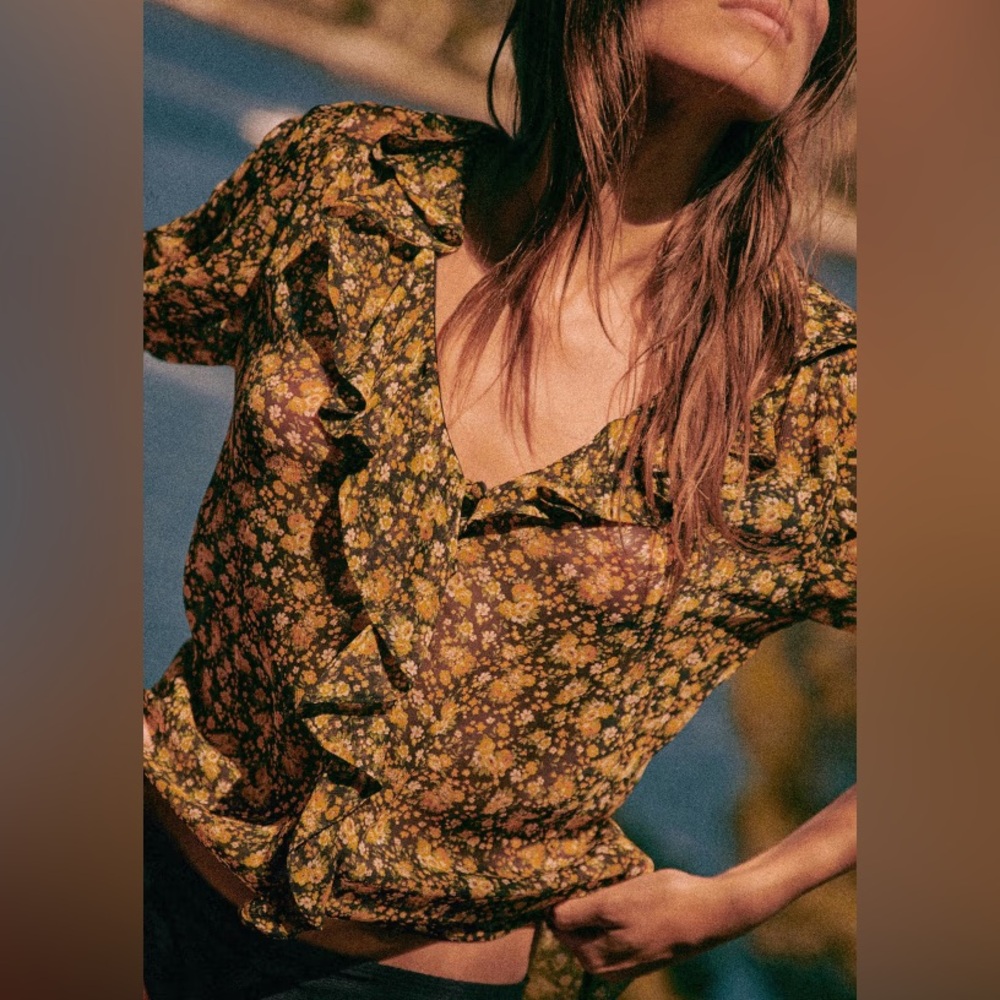 Sézane blouse Irena size 36